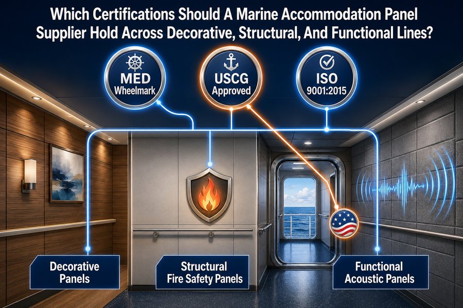 Marine Accommodation Panel Supplier Certifications