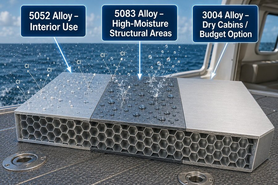 Marine Honeycomb Panel Chloride Resistance
