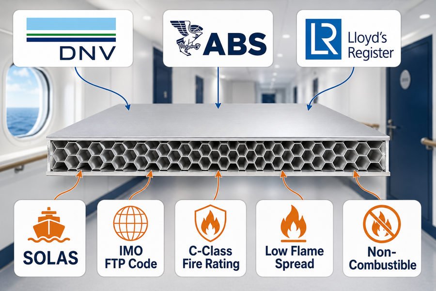 Marine Honeycomb Panel Type Approval