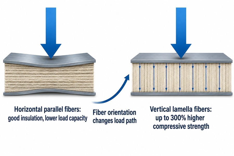 Marine Panel Fiber Orientation Load Capacity