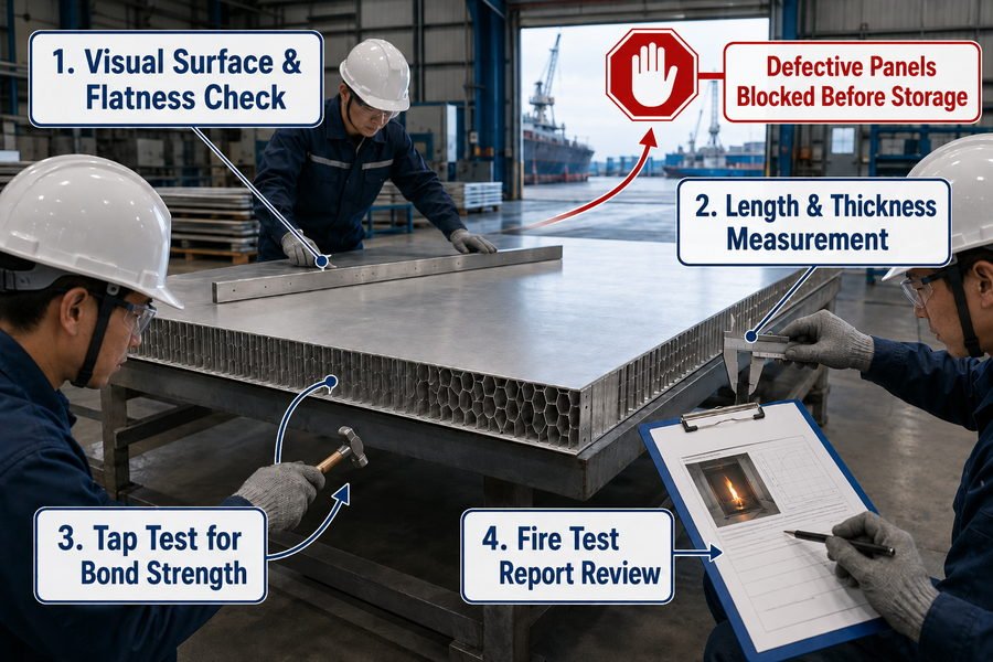 Marine Panel Incoming Inspection Checklist