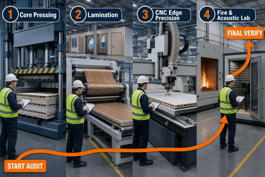 Marine Panel Manufacturer Audit Zones