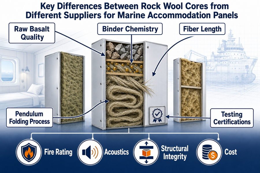 Marine Panel Rock Wool Core Supplier Comparison