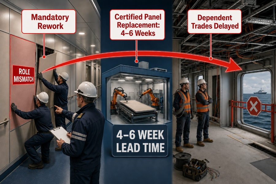 Marine Panel Role Mismatch Handover Delay
