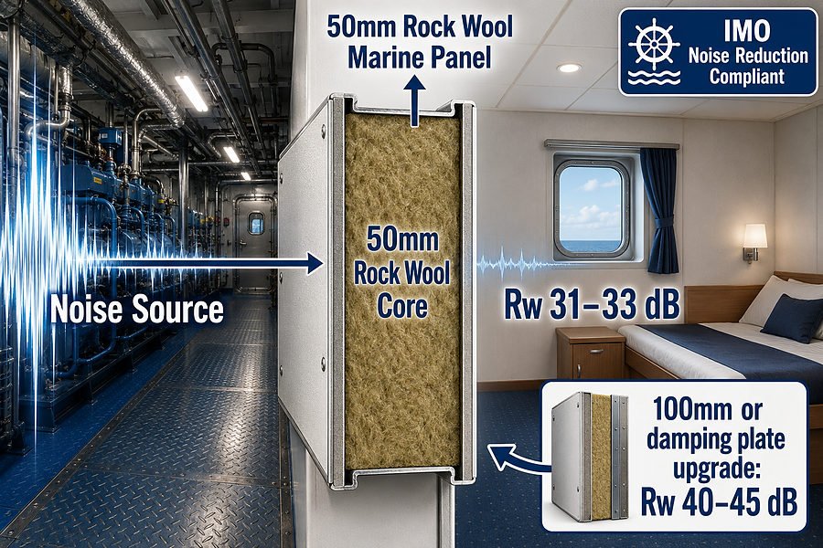Marine Rock Wool Panel Rw Index