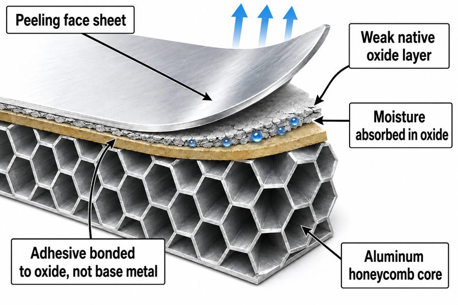 Native Oxide Bond Failure