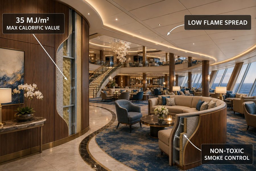 Passenger Ship Public Area SOLAS Panels
