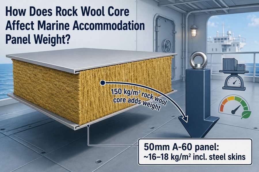 Rock Wool Core Panel Weight