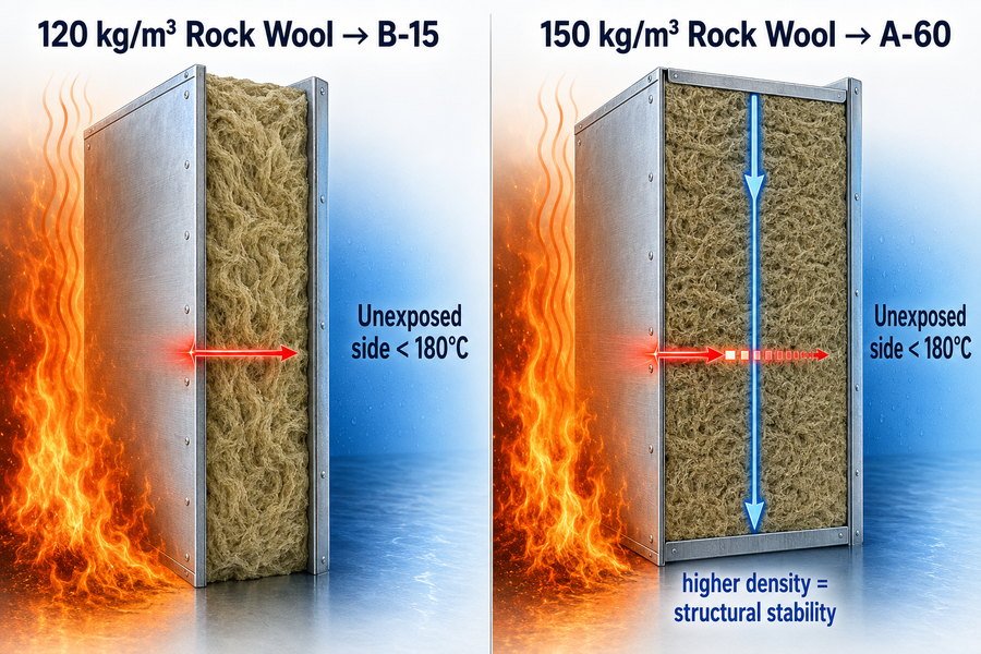 Rock Wool Density Fire Rating Guide
