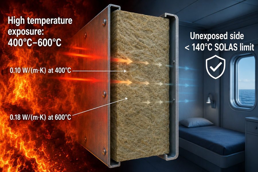 Rock Wool Panel Thermal Conductivity Range