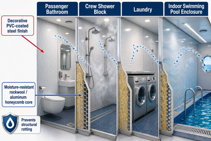 Wet Room Accommodation Panels