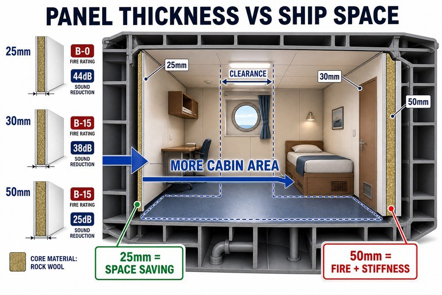 accommodation-panel-thickness-ship-interior-constraints