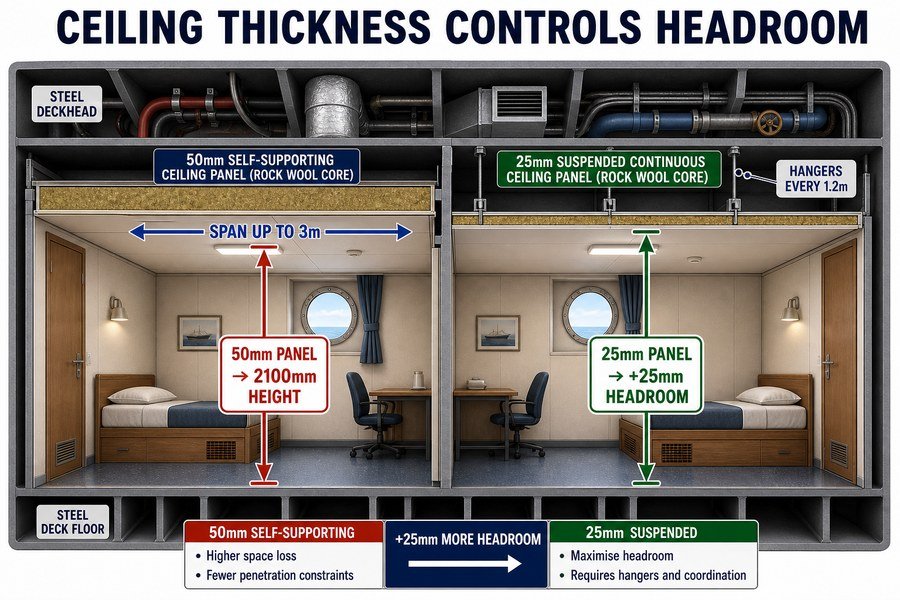 deck-to-deckhead-clearance-cabin