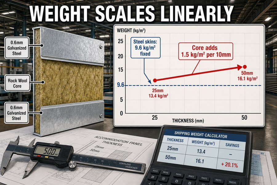 marine-accommodation-panel-weight-scaling-formula