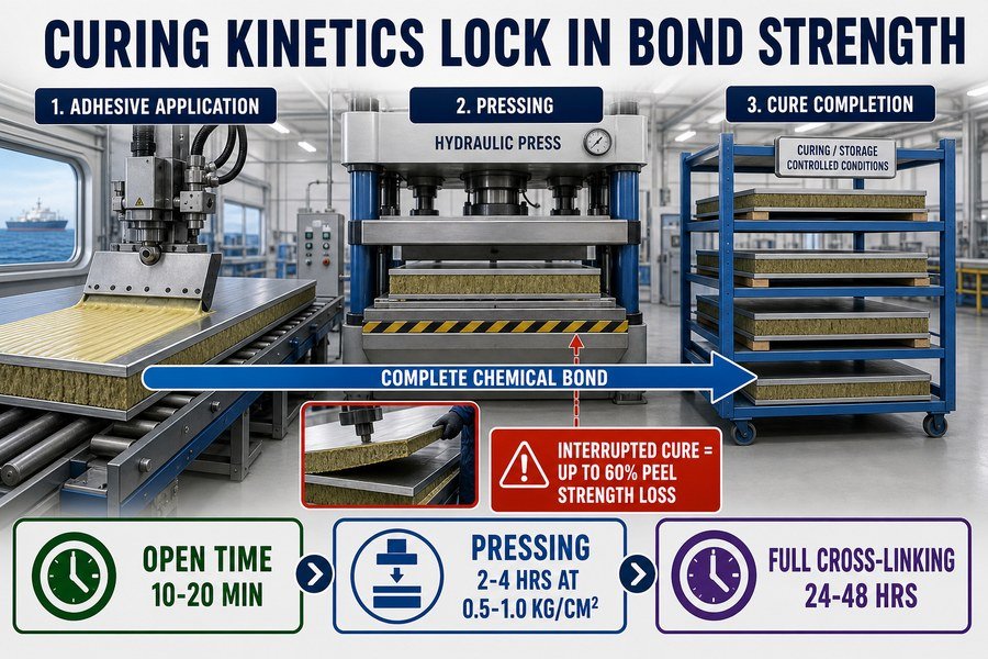 marine-adhesive-curing-kinetics-bond-strength