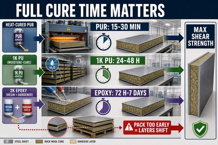 marine-adhesive-full-curing-time-comparison