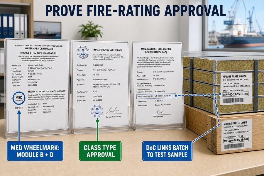 marine-panel-fire-rating-approval-documents