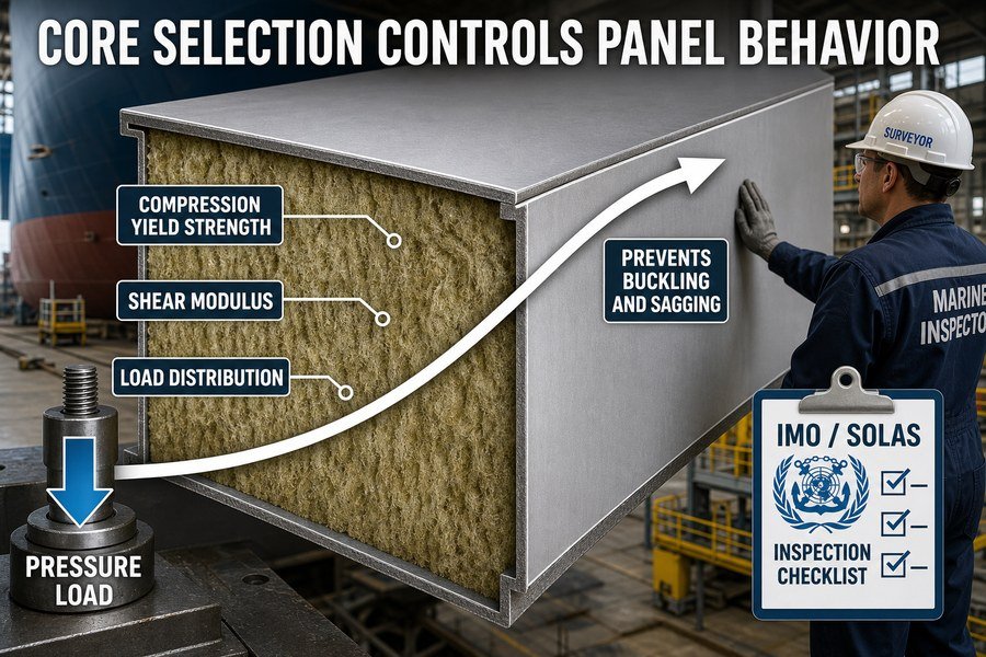 marine-sandwich-panel-core-selection
