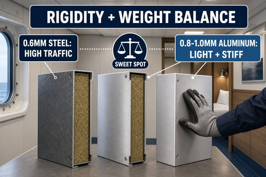 marine_panel_rigidity_weight_balance