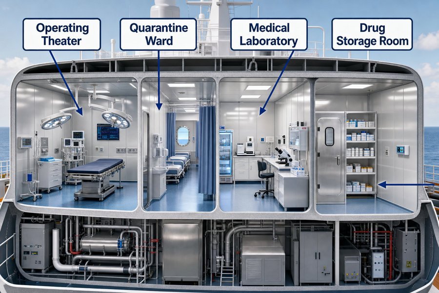 marine_steel_faced_hygienic_panels_hospital_zones