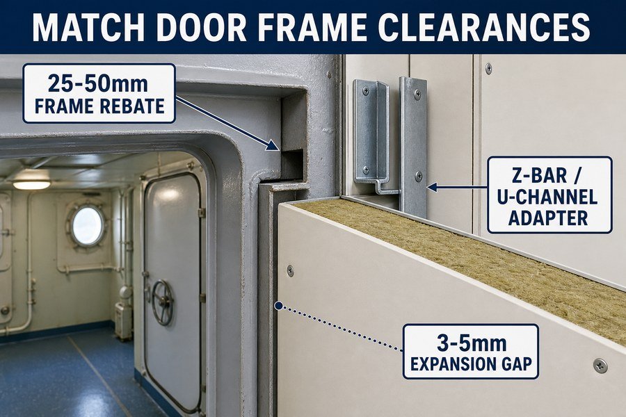 match-retrofit-marine-wall-panels-door-frame-clearance