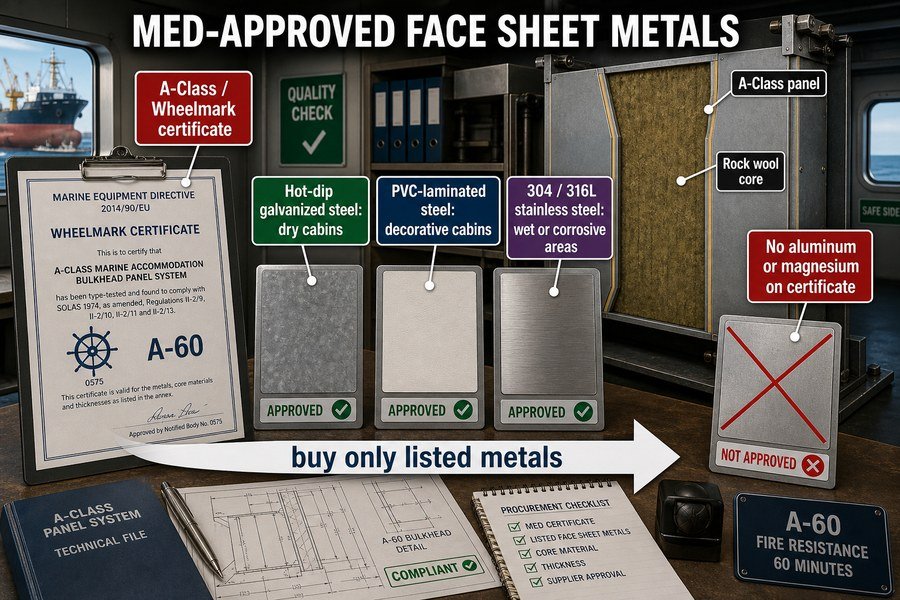 med-approved-face-sheet-metals