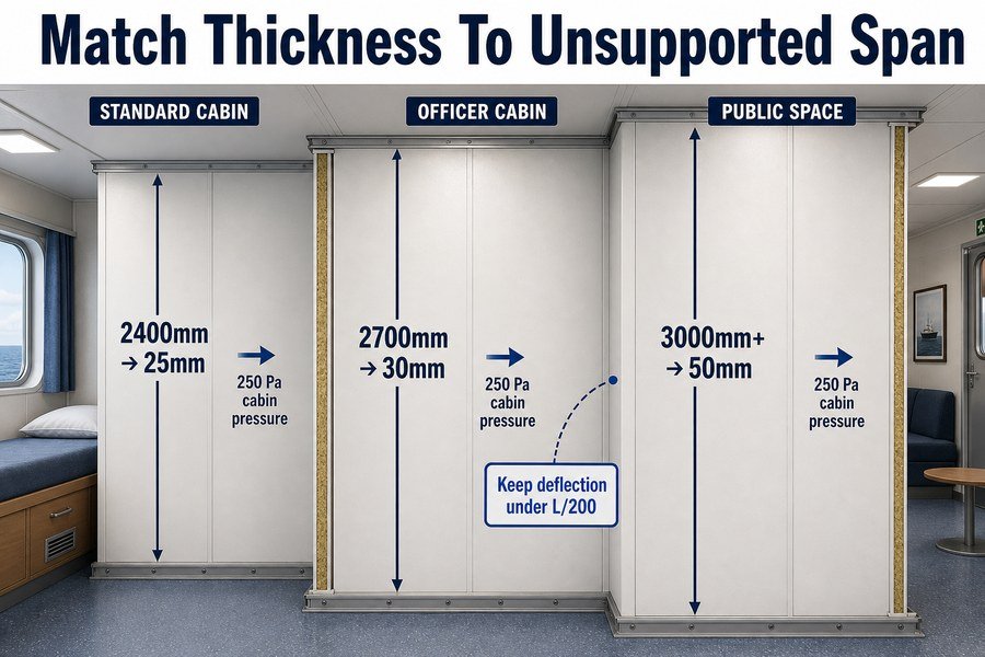 minimum-thickness-unsupported-marine-wall-spans