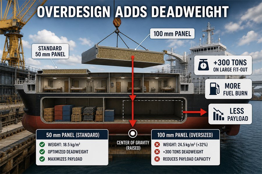 overdesigned-marine-panel-deadweight-impact