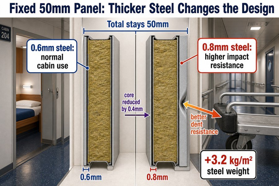 steel-face-sheet-thickness-marine-panel-performance