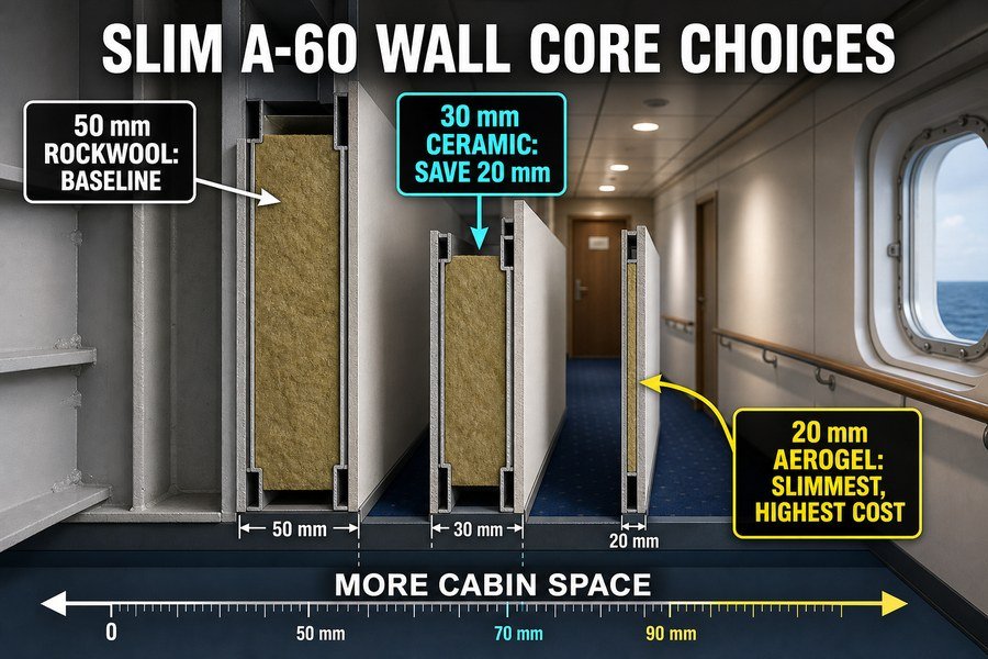 a60-slim-marine-wall-core-thickness-comparison