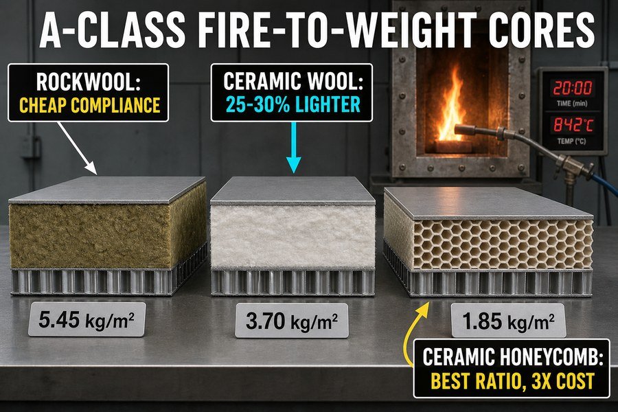 aclass-marine-bulkhead-core-fire-weight-ratio