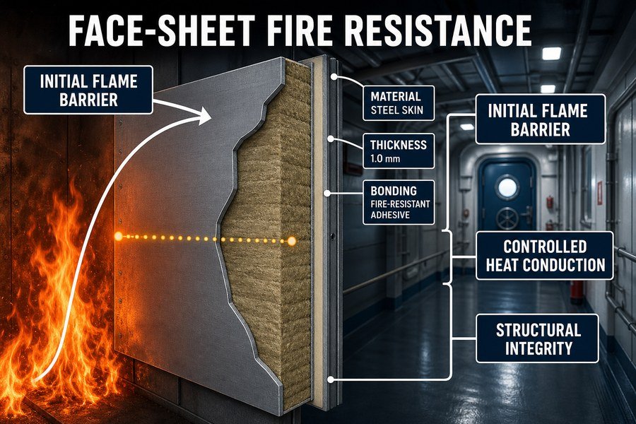face-sheet-design-marine-panel-fire-resistance