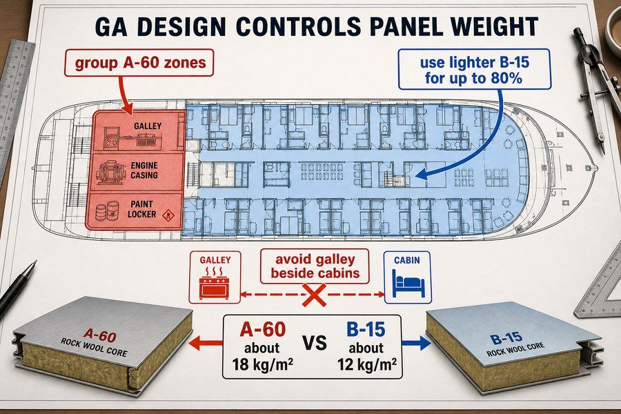 ga-design-balance-marine-panel-weight-fire-limits