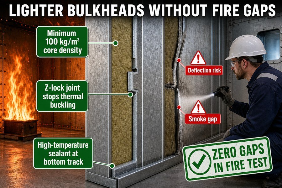 lightweight-marine-bulkhead-deflection-fire-gap-prevention