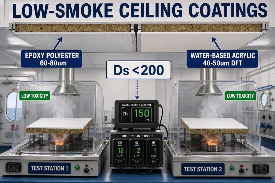 low-smoke-marine-ceiling-coatings
