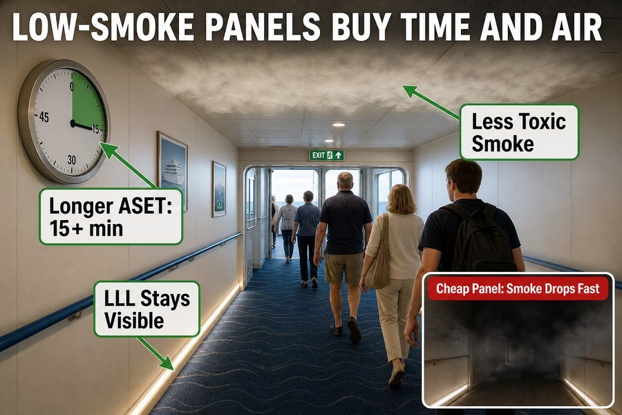 low-smoke-marine-ceiling-panels-passenger-safety