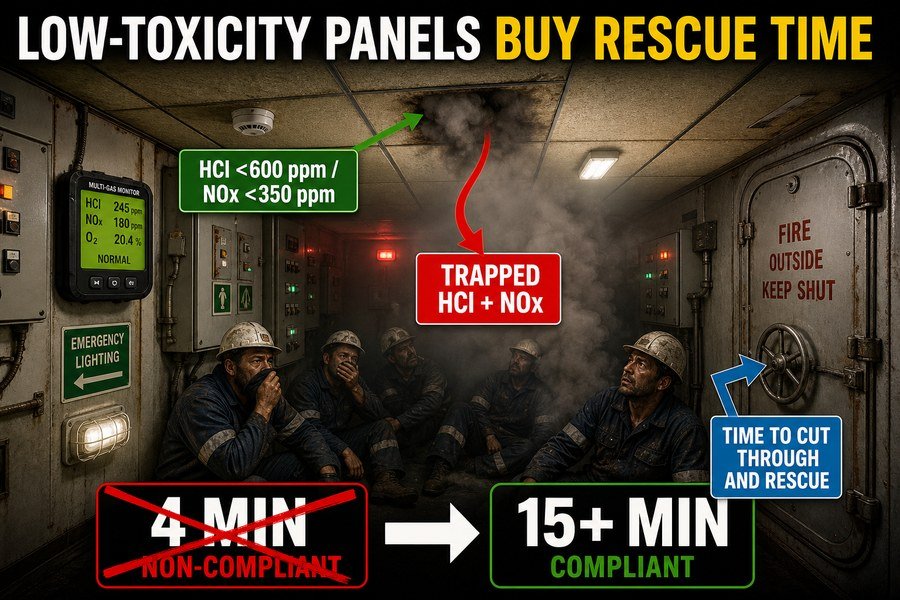 low-toxicity-marine-ceiling-panels-windowless-spaces