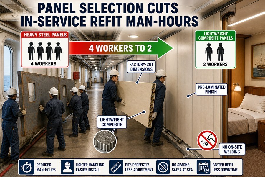 marine-accommodation-panel-man-hour-reduction