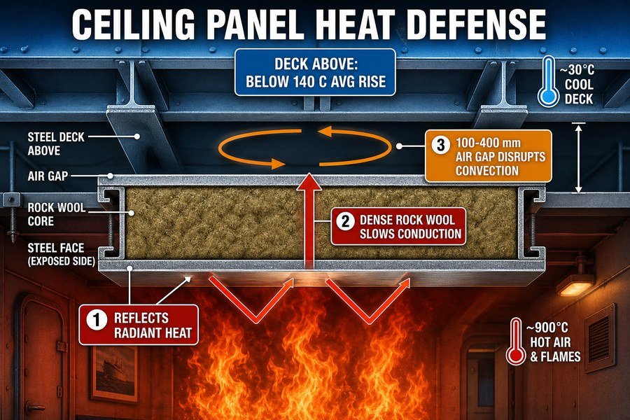 marine-ceiling-panel-heat-defense