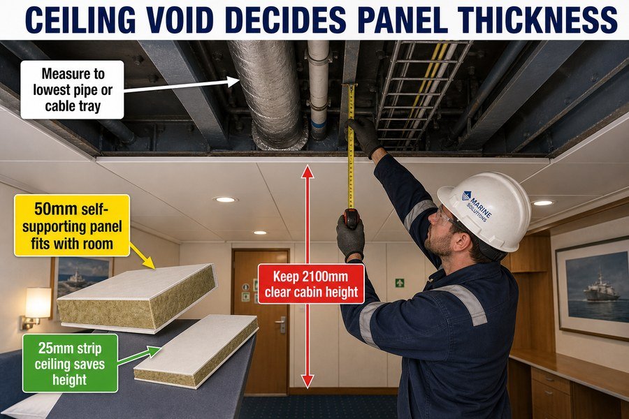 marine-ceiling-panel-void-space-assessment