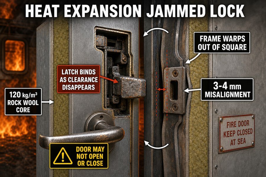 marine-door-lock-thermal-expansion
