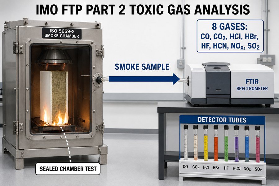 marine-interior-panel-toxic-gas-analysis