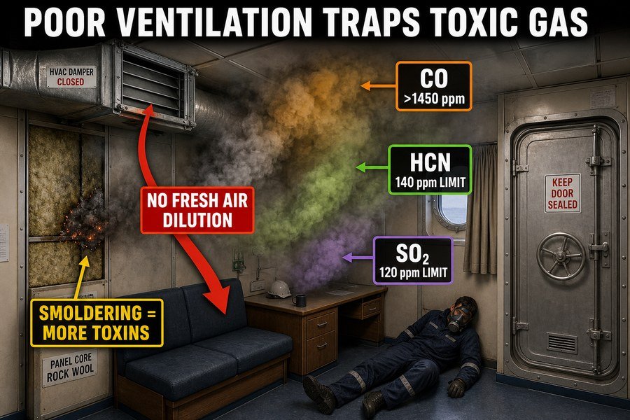 marine-interior-panel-toxic-gas-ventilation