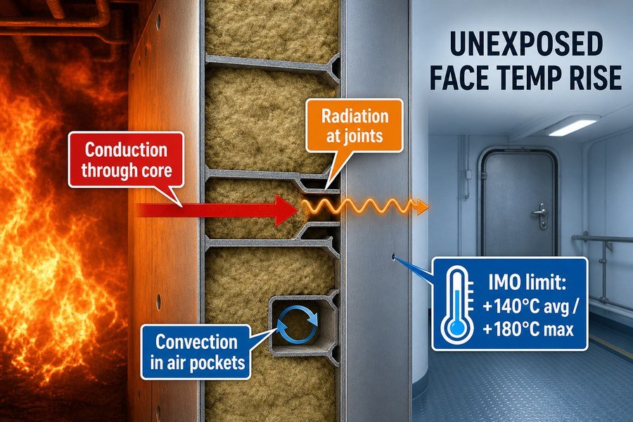 marine-interior-panel-unexposed-face-temperature-rise