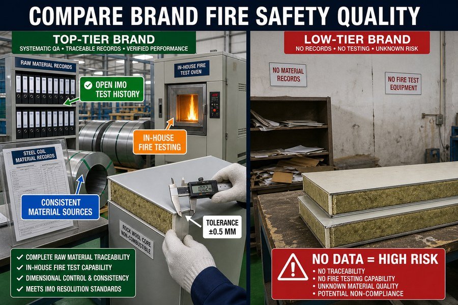 marine-panel-brand-fire-safety-quality-comparison