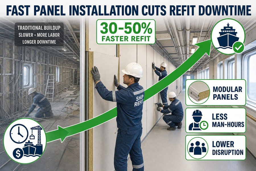 marine-panel-installation-speed-refit-downtime