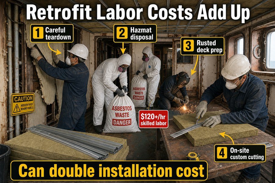 marine-panel-retrofit-labor-cost-factors