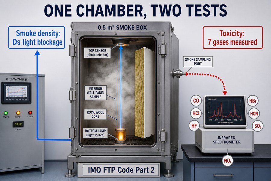 marine-panel-smoke-density-toxicity-test-chamber
