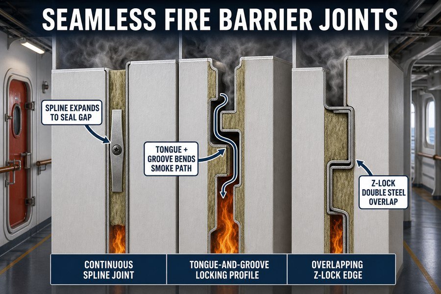 marine-wall-panel-fire-barrier-joints