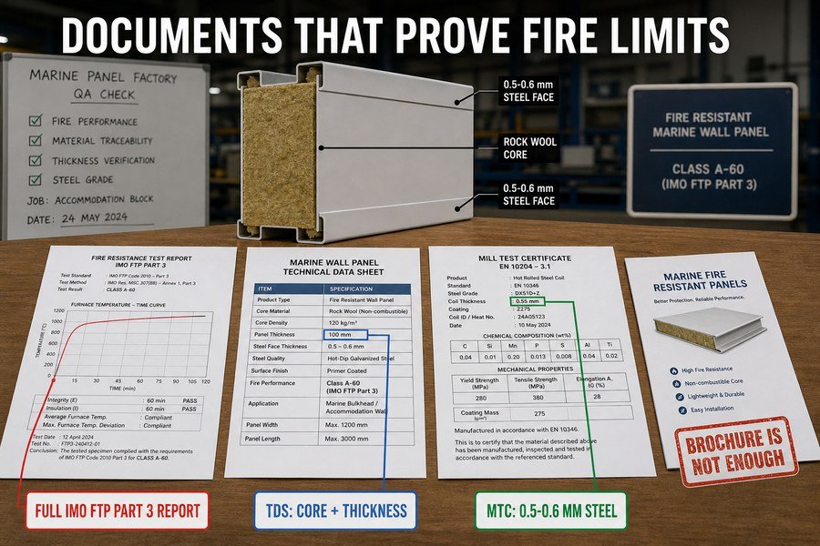 marine-wall-panel-fire-limit-datasheets